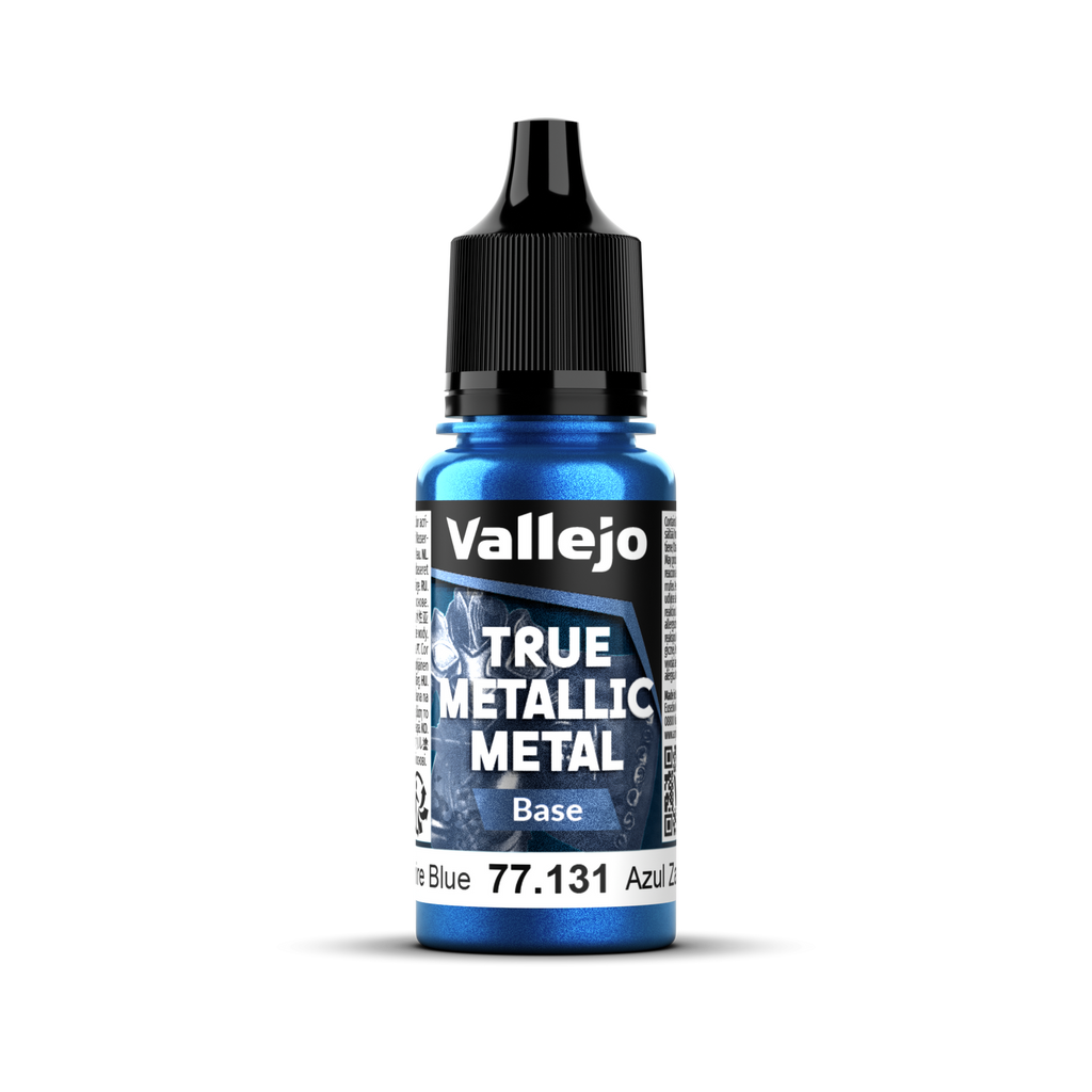 Vallejo - 77.131 - True Metallic Metal: Base - Sapphire Blue 18 ml