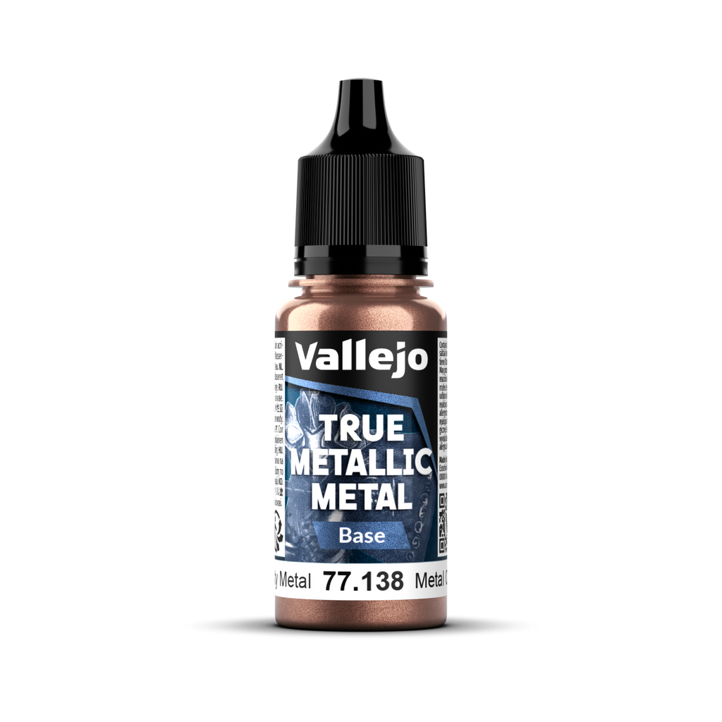 Vallejo - 77.138 - True Metallic Metal: Base - Rusty Metal 18 ml