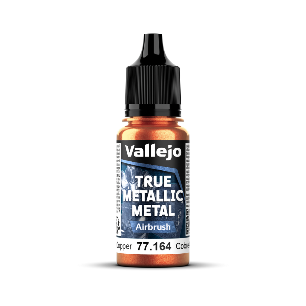 Vallejo - 77.164 - True Metallic Metal: Airbrush - Ancient Copper 18 ml