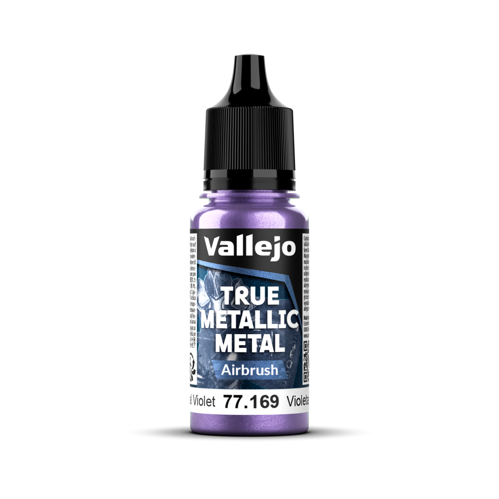 Vallejo - 77.169 - True Metallic Metal: Airbrush - Celestial Violet 18 ml