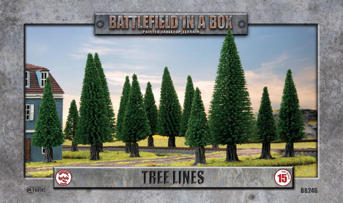 Battlefield in a Box - BB246 - Tree Lines