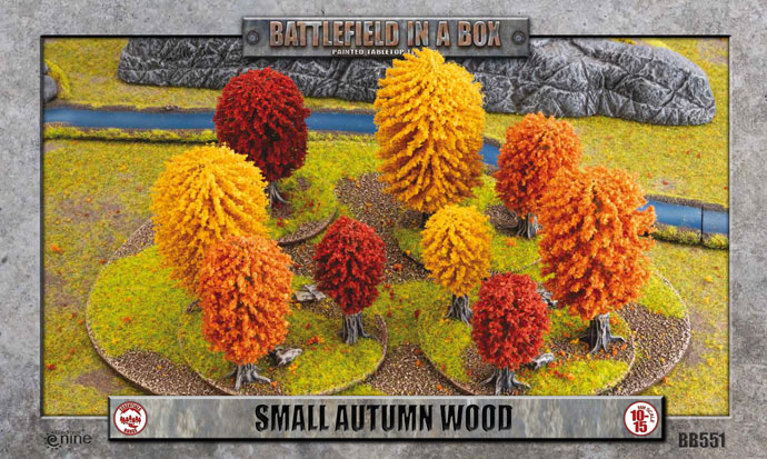 Battlefield in a Box - BB551 - Small Autumn Wood