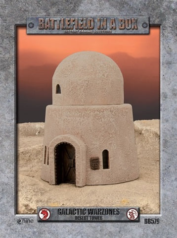 Battlefield in a Box - BB579 - Galactic Warzones - Desert Tower