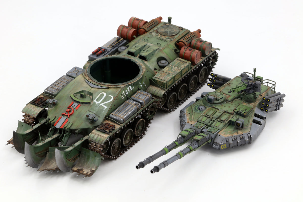 Border Model 1/35 Soviet Apocalypse Tank Plastic Model Kit [BC001 ...