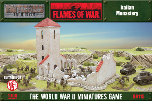 Battlefield in a Box - BB115 - Mediterranean: Ruined Monastery