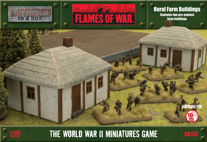 Battlefield in a Box - BB13 - Rural Farm Buildings (x1)