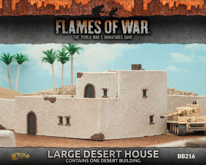 Flames of War - BB216 -  Battlefield in a Box: Large Desert House