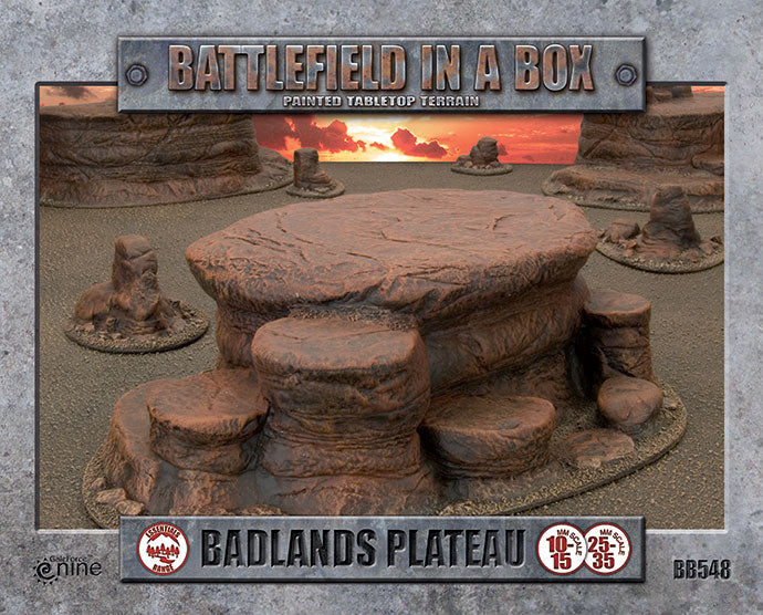 Battlefield in a Box - BB548 - Badlands Plateau - Mars