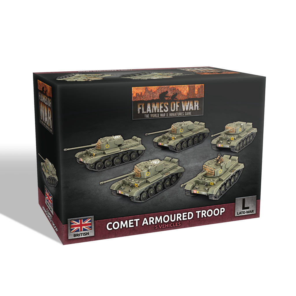 Flames of War - BFBBX71 - British: Comet Armoured Squadron