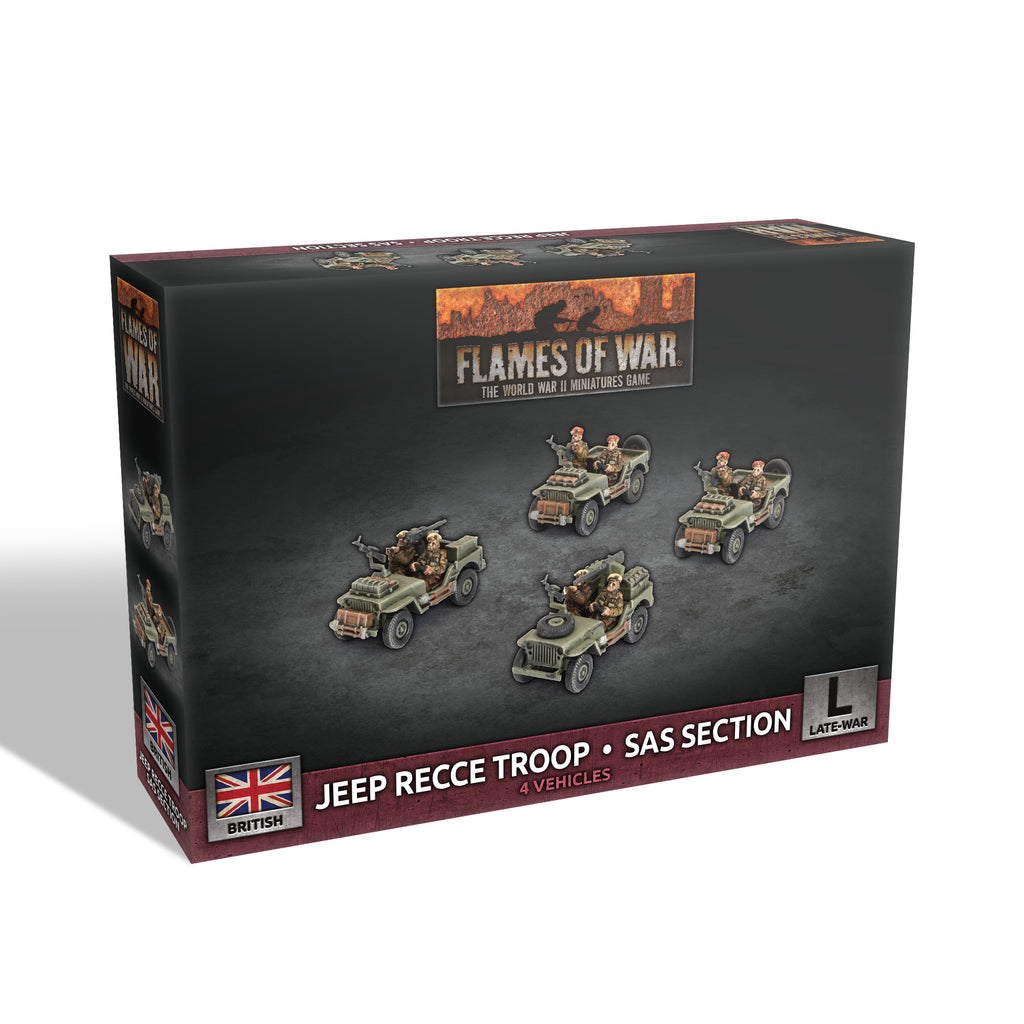 Flames of War - BBX73 - British: Airborne / SAS Jeeps