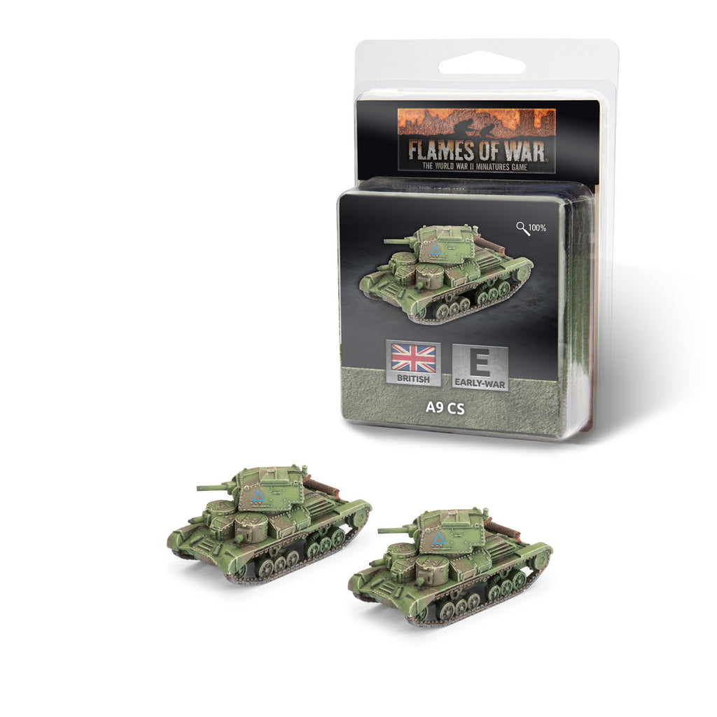 Flames of War - BR021 - British: A9 Cruiser Mk I (x2)