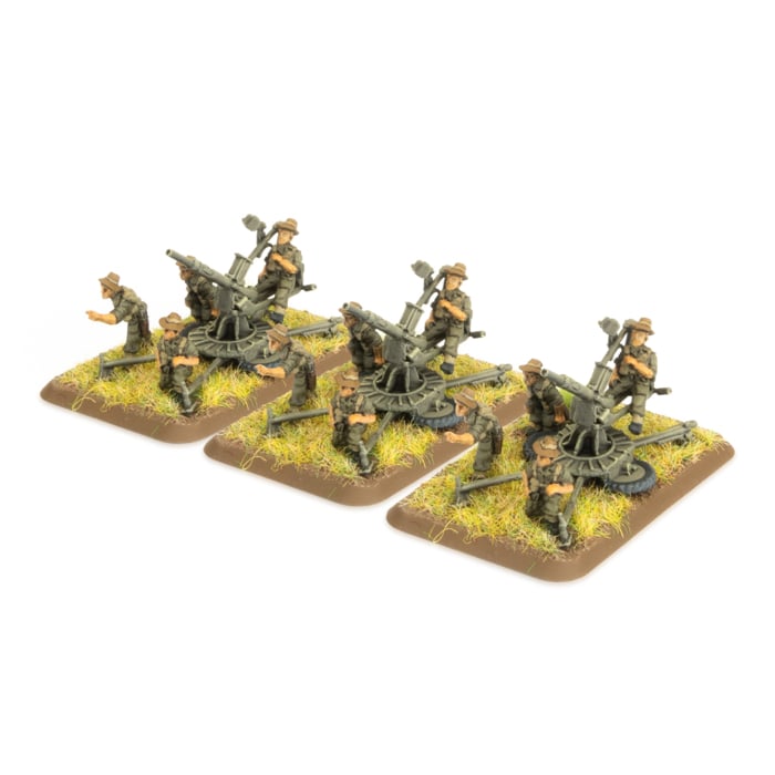Flames of War - BFBR531 - British: 20mm Light AA Troop (x3)