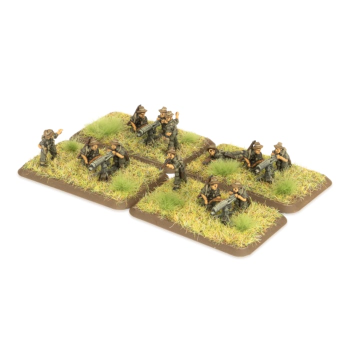 Flames of War - BFBR824 - British: Vickers MMG Platoon (Far East) (x4)