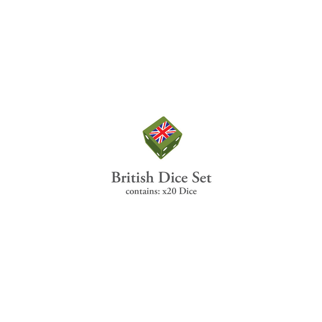 Flames of War: British: EW Dice (x20)