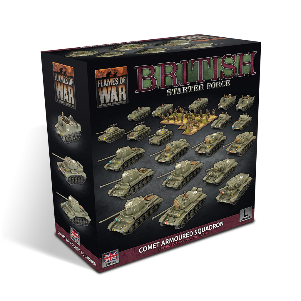 Flames of War - BRAB14 - British: Comet Armoured Squadron