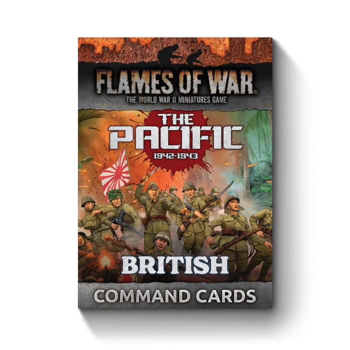 Flames of War - FW258BC - British, Australian & Indian MW Command Card Pack (x57 Cards)