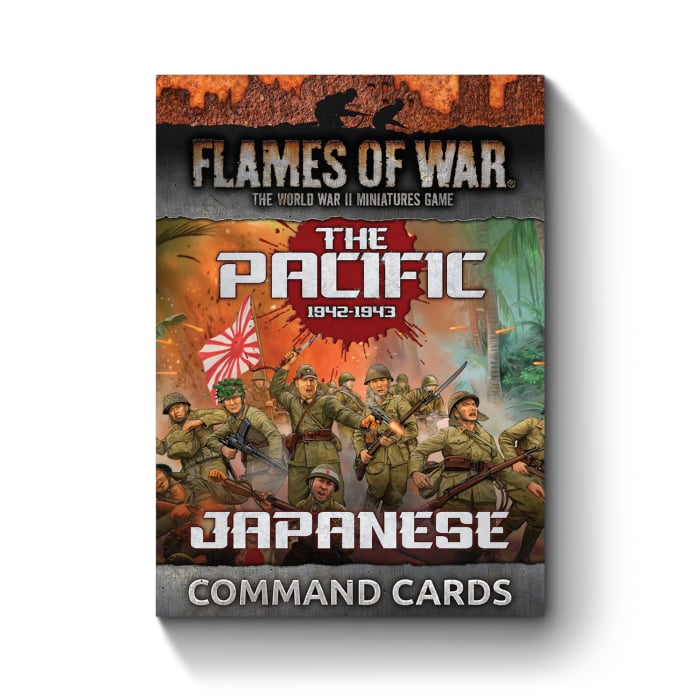 Flames of War - FW258JC - The Pacific: Japanese Command Cards (x30 Cards)