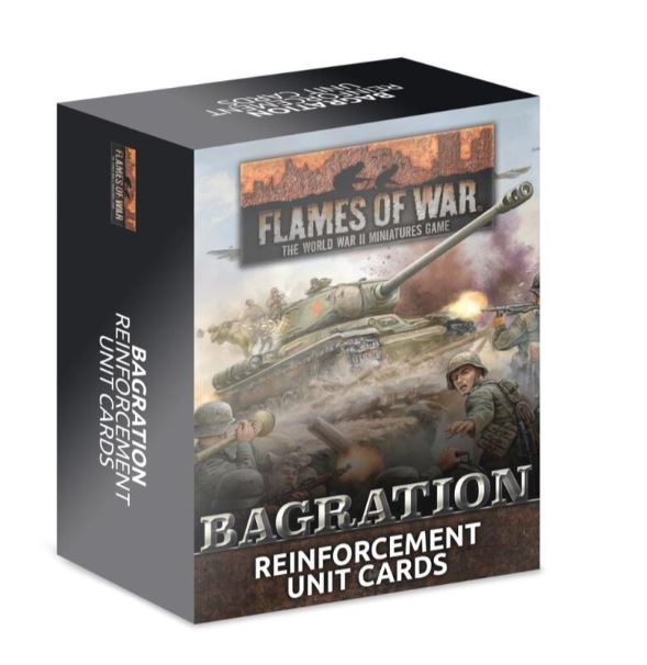Flames of War - FW277U - Bagration: Reinforcement Unit Cards (95 Cards) - Limited Edition