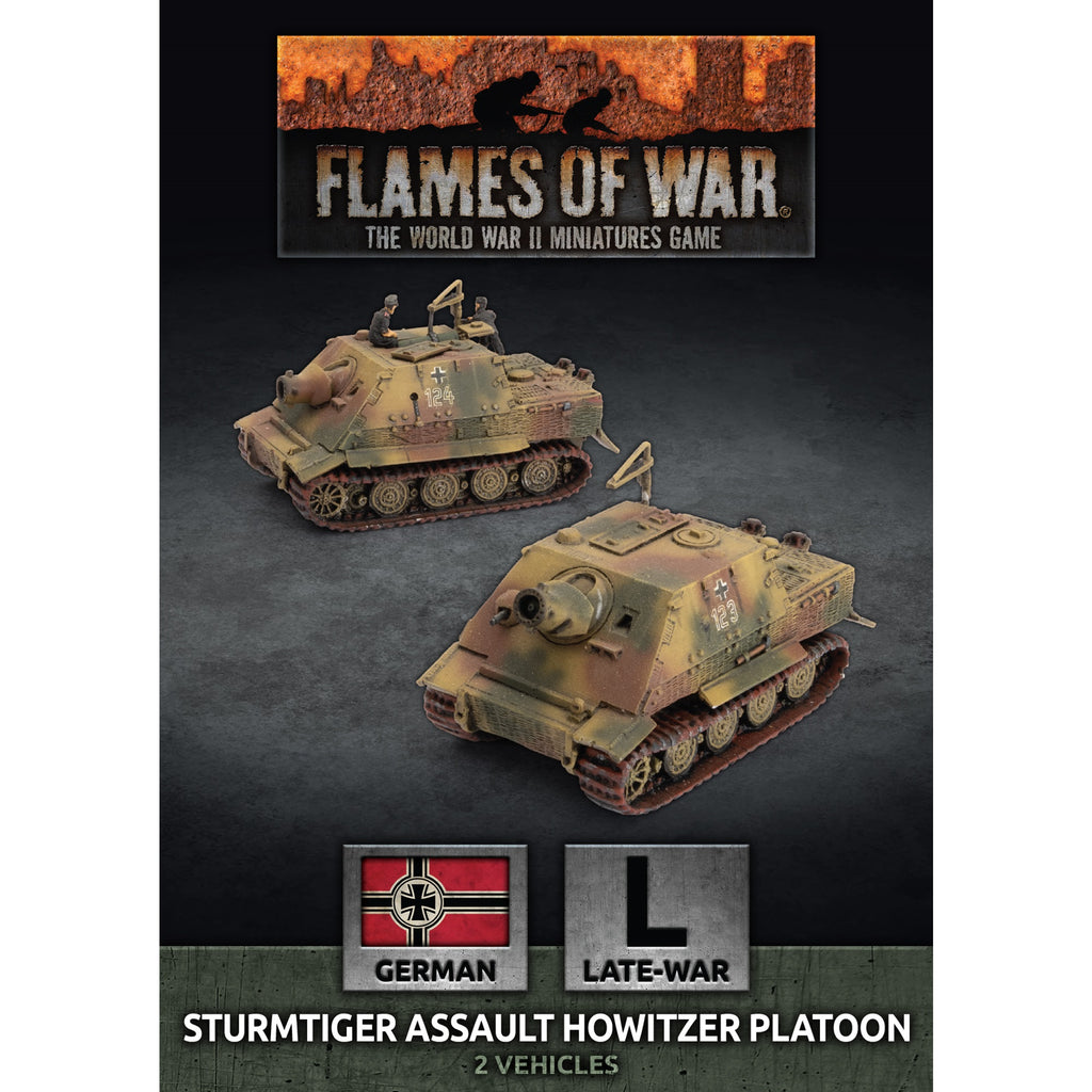 Flames of War - BFGBX184 - German: Sturmtiger (38cm Rocket) Assault Howitzer Platoon (x2)