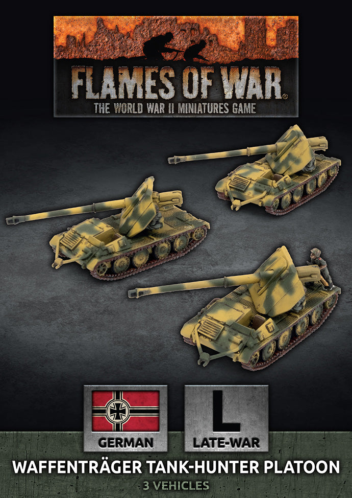 Flames of War - GBX193 - Germans: Waffenträger Tank-Hunter Platoon (x3)