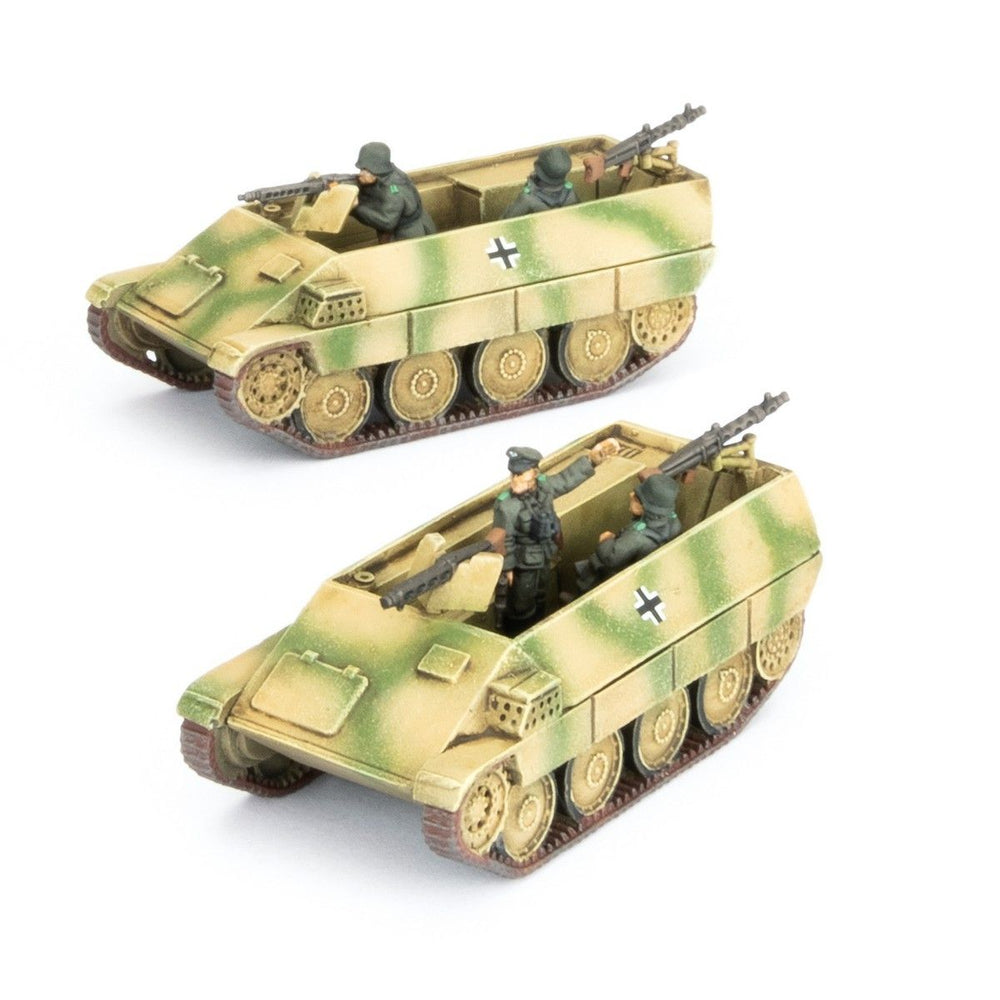 Flames of War - GE280 - Germans: Kätzchen Armoured Personnel Carrier (x2)