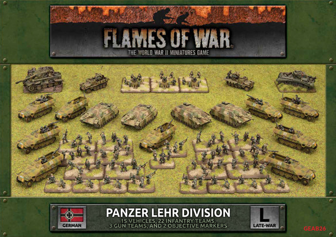 Flames of War - GEAB26 - German: Panzer Lehr Army - 80th Anniversary Army Deal (Ltd Ed)