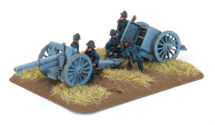 Flames of War - GFR571 - 75mm mle 1897 gun