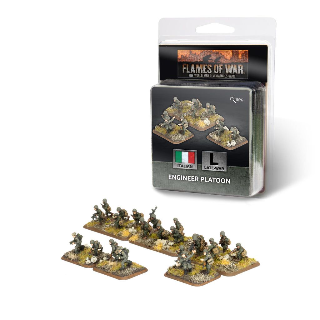 Flames of War - IT776 - Italian: Engineer Platoon