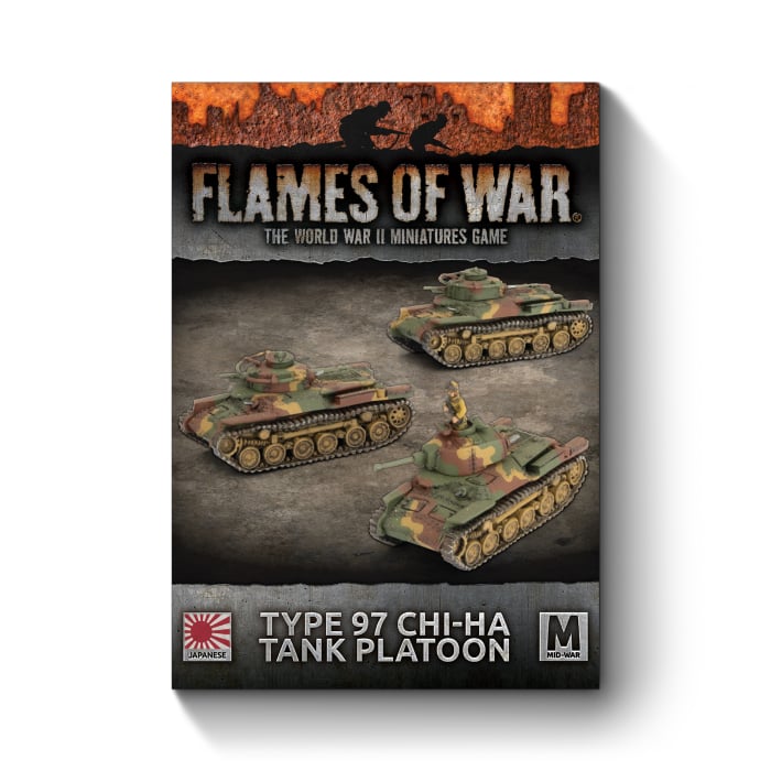 Flames of War - JBX17 - Type 97 Chi-Ha Tank Platoon