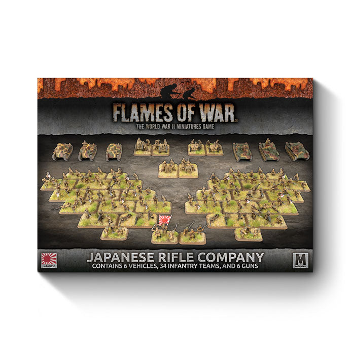 Flames of War - JPAB01 - Japanese Rifle Company Army Deal