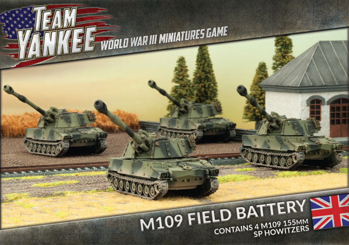Team Yankee WWIII: British - M109 Field Battery - TBBX08