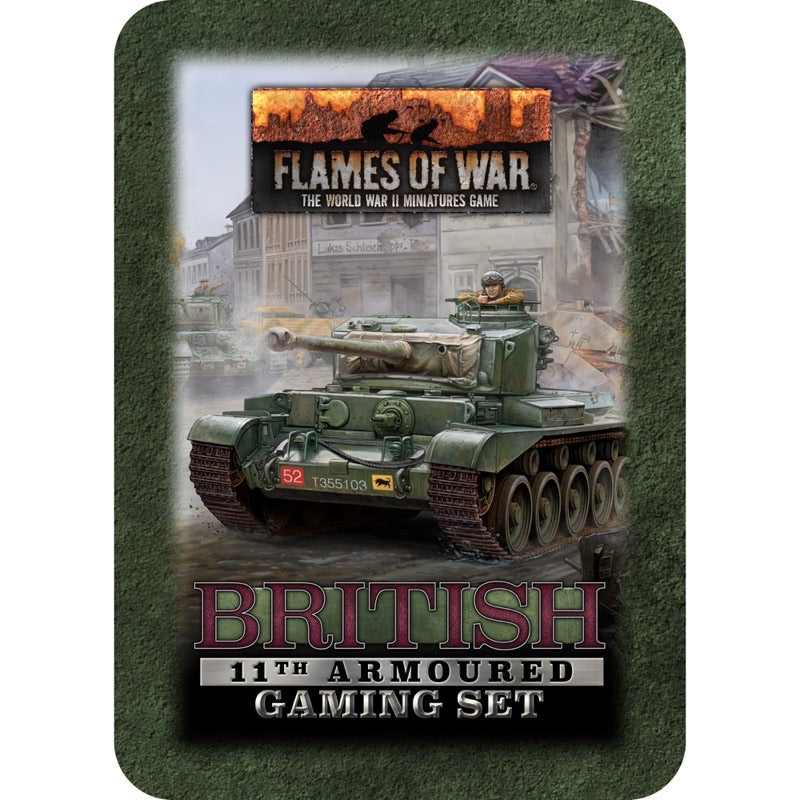 Flames of War - TD048 - British 11th Armoured Gaming Set