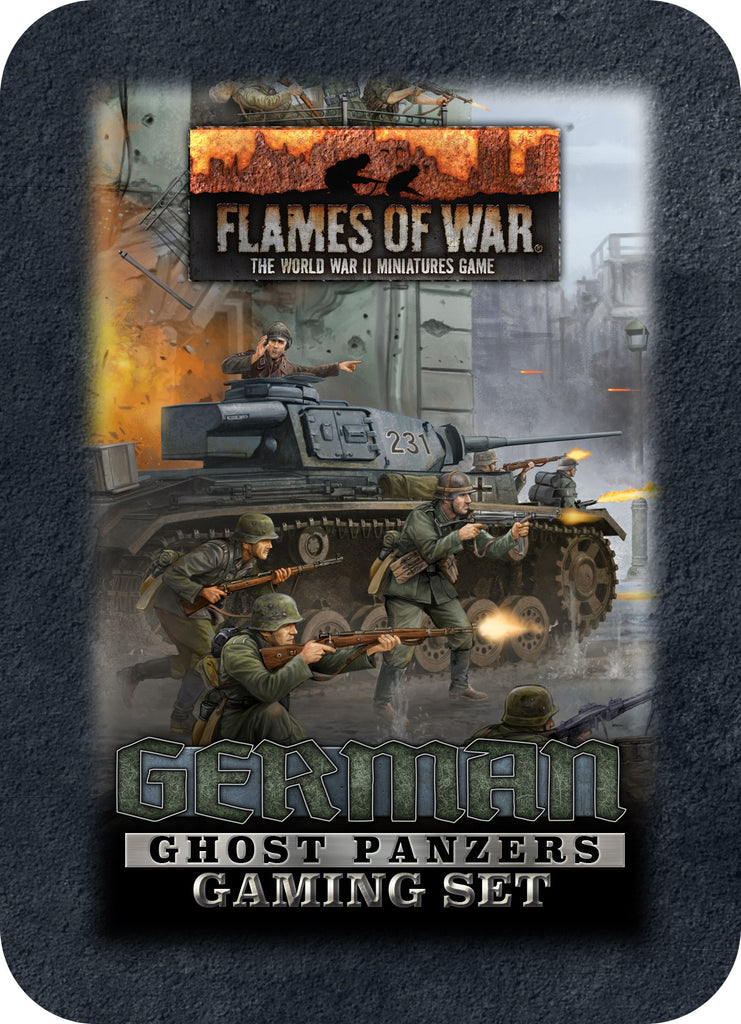 Flames of War - TD055 - German Ghost Panzers Gaming Set