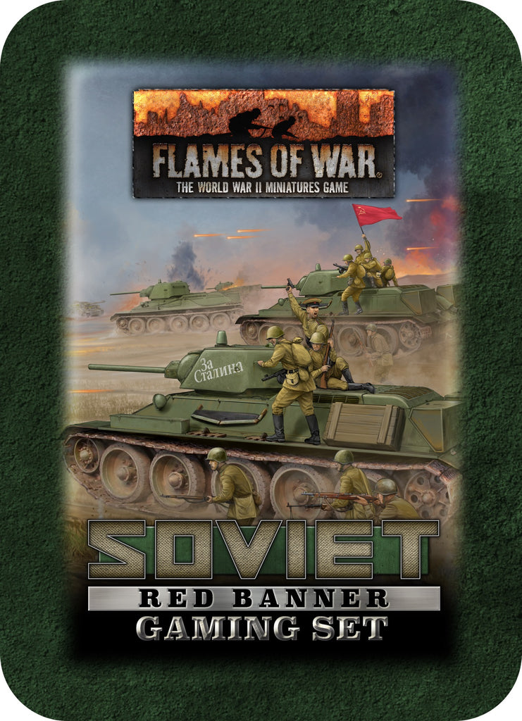 Flames of War - TD056 - Soviet Red Banner Gaming Set