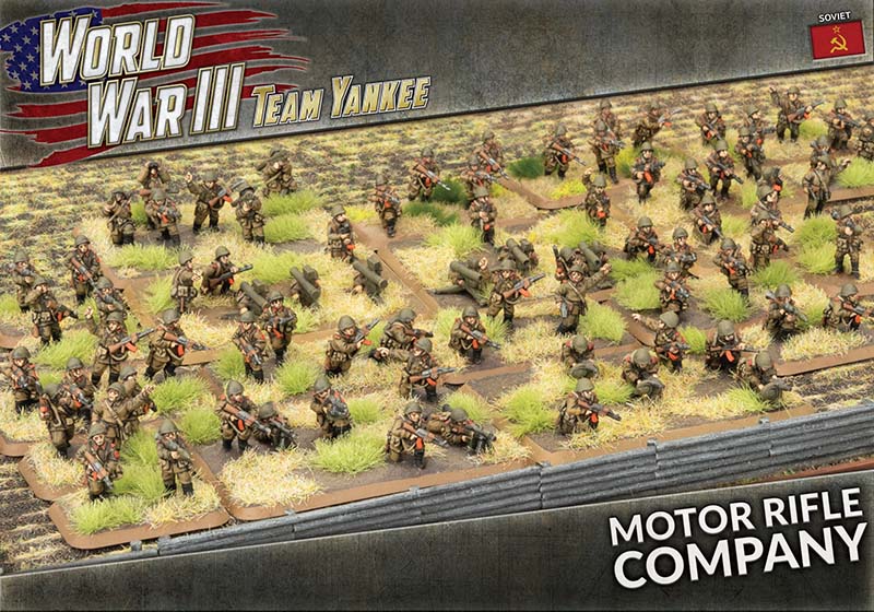 Team Yankee WWIII - TSBX35 - Soviet Motor Rifle Company