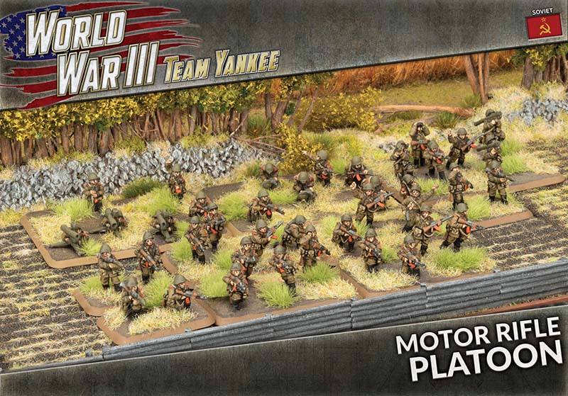 Team Yankee WWIII - TSBX36 - Soviet Motor Rifle Platoon
