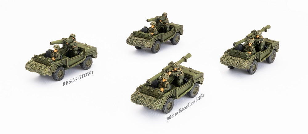 WWIII: Swedish: Pvpjtgb 1111 Platoon (x4) - BFTSW120