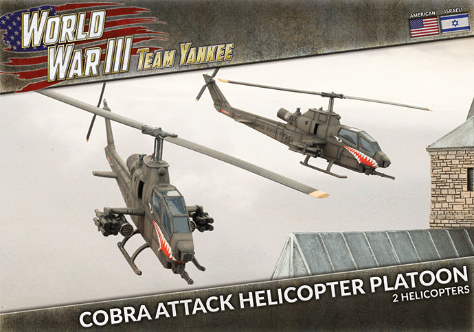 WWIII: American: Cobra Attack Helicopter Platoon (Plastic) - BFTUBX05