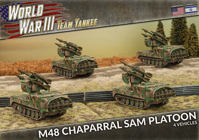 Team Yankee WWIII - TUBX09 - American: M48 Chaparral SAM Platoon
