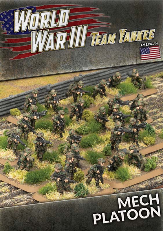 Team Yankee WWIII - TUBX29 - American Mech Platoon