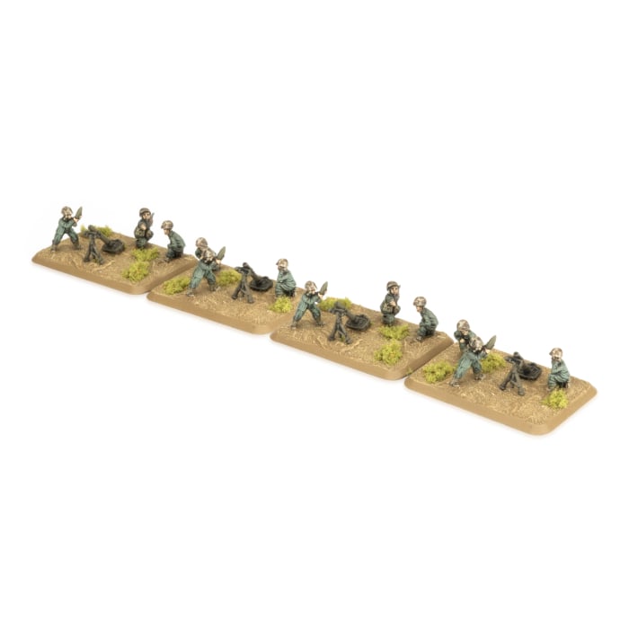Flames of War - BFUS815 - Marine Mortar Platoon (x4)