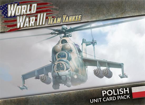 Team Yankee WWIII: Polish Unit Cards (31 Cards) - WW3-06P