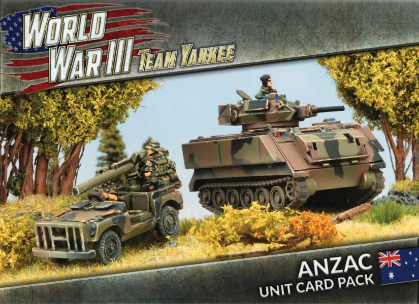 Team Yankee WWIII: Australian Unit Card Pack - WW3-09A