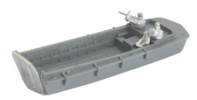 Flames of War: LCVP Boat Section (x3)