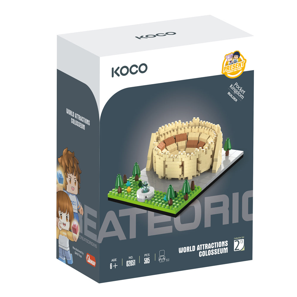 Koco - 02051 - World Attractions - Colosseum – 505pcs