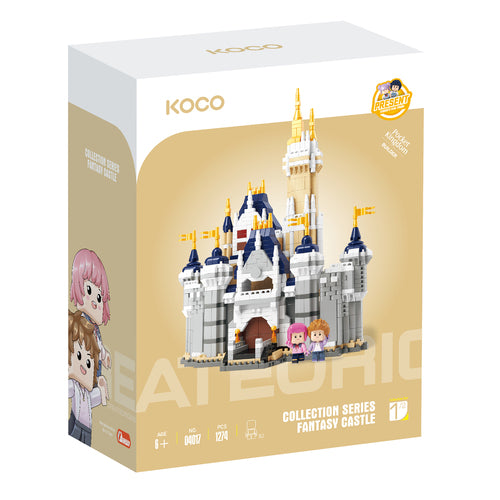 Koco - 04017 - Collection Series - Fantasy Castle – 1274pcs