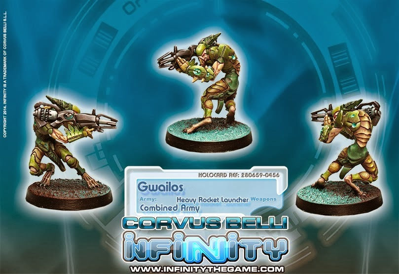 Infinity: Combined Army - Gwailos (Heavy Rocket Launcher)