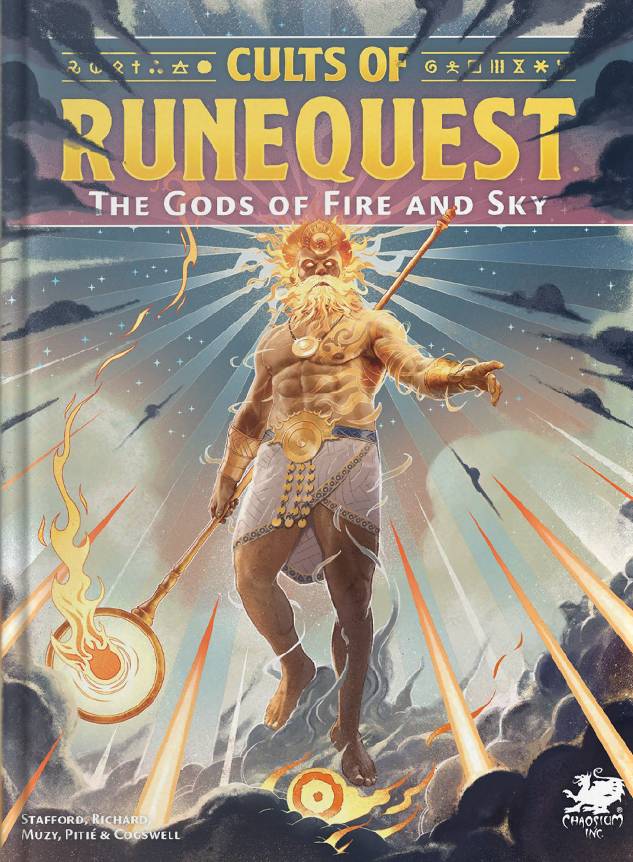 Runequest RPG - Cults of RuneQuest - The Gods of Fire and Sky