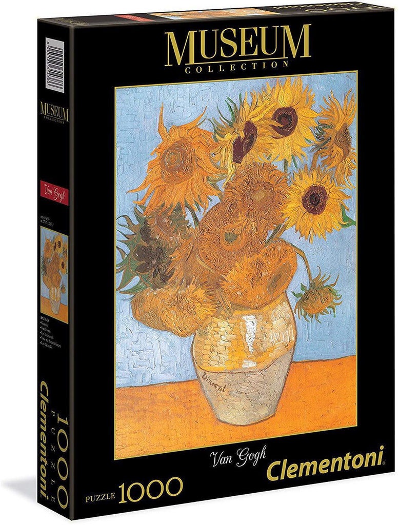 SUNFLOWERS (VAN GOGH) 1000pc (MUSEUM)