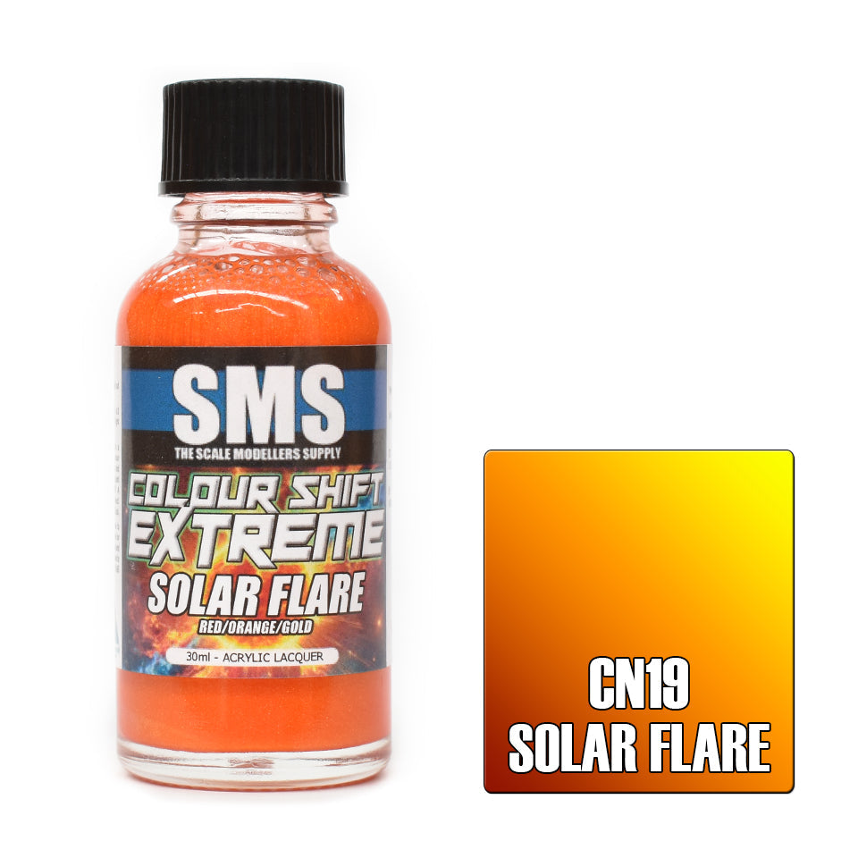 SMS - CN19 - Colour Shift Extreme Solar Flare (Red/Orange/Gold) 30ml